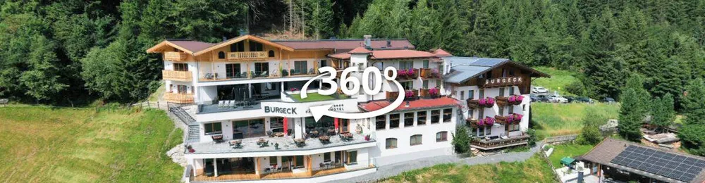 Panoramahotel Burgeck, Krimml — gehosteter Web-Rundgang von IMPULS